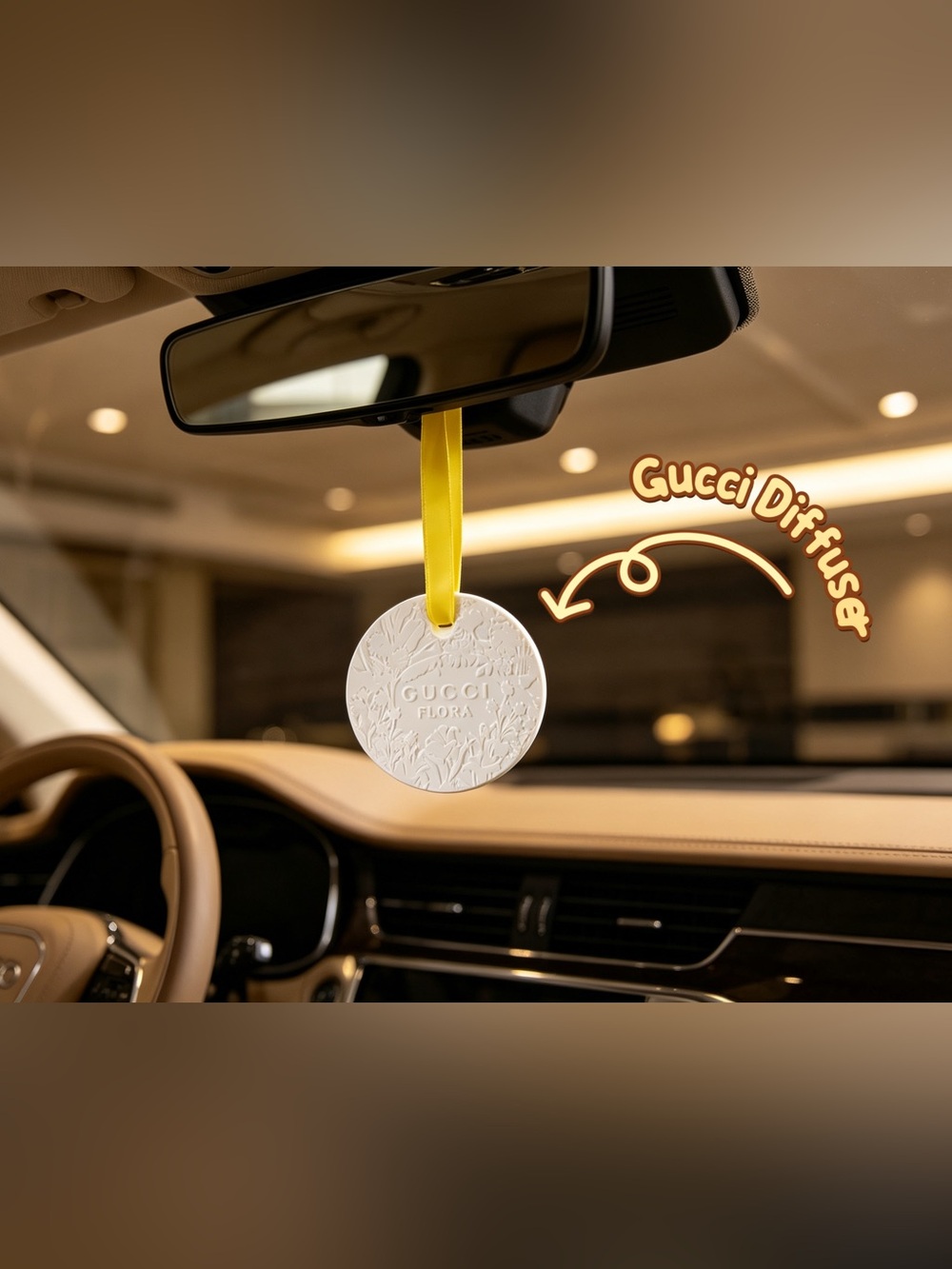 Gucci Flora Hanging Car Diffuser
